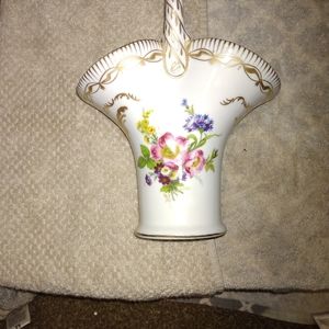 French Porcelain basket